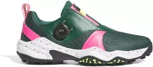 adidas Golf Men's Shoes CODECHAOS 25 BOA Green Yellow Pink NKZ93 US12.5(30cm) - Picture 1 of 7