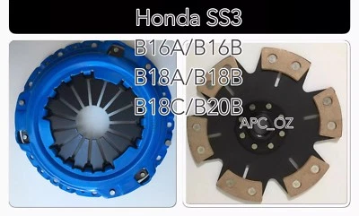 APC SS3 HD Clutch kit Honda B16A B16B B18A B18B B18C B20B Civic Integra CRV - Image 1 of 2