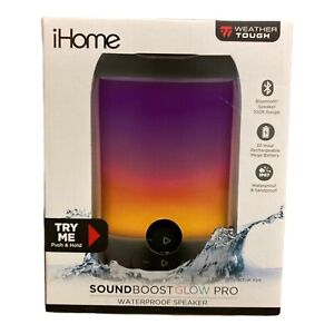 iHome Waterproof Color Changing Rechargeable and Portable Outdoor Speaker