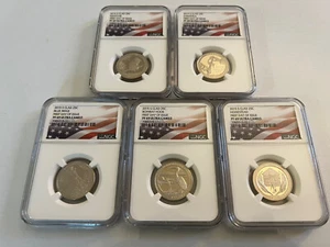 2015-S CLAD NATIONAL PARK QUARTER SET F.D.O.I. NGC PF69 ULTRA CAMEO - Picture 1 of 4