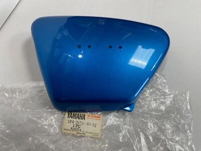Panel lateral izquierdo especial personalizado genuino Yamaha XS400 3F9-21711-00-5J Foto 1 de 4