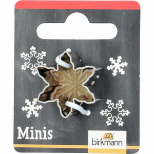Birkmann Mini-Ausstechform Schneeflocke Ausstecher Plätzchenform Edelstahl 2.2cm - Bild 1 von 1