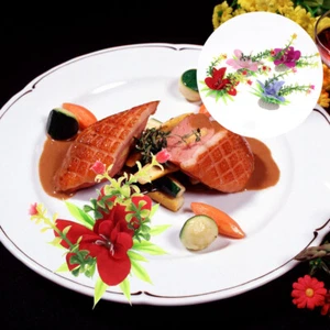 10PCS Sushi Plate Decors Home Decoration Sushi Plate Decoration Plant Flowers - Picture 1 of 12