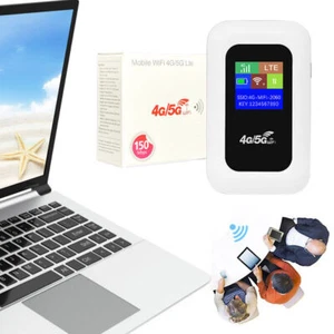 4G LTE Tragbare Mobiler WLAN Router Hotspot WLAN Modem SIM Karte DE - Bild 1 von 12