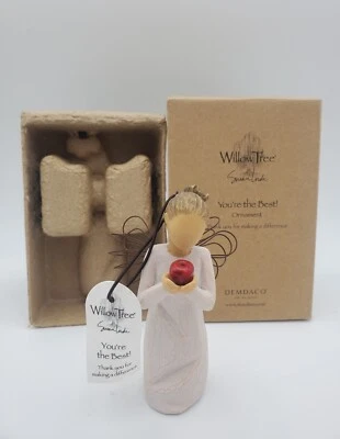 Willow Tree Angel Figurine "You're The Best" Thank You For Making A Difference - Image 1 of 4