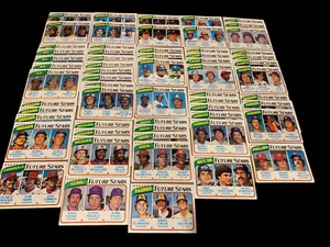 1980 Topps Future Stars de más de 60 años bueno/en muy buen estado hatcher, Quisenberry, etc. Radiocontrol de los Yankees - Imagen 1 de 7