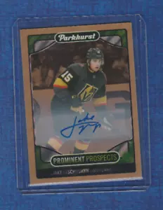 Parkhurst Prominent Prospects 2021-22 automático # PP5 Jake Leschyshyn - Imagen 1 de 2