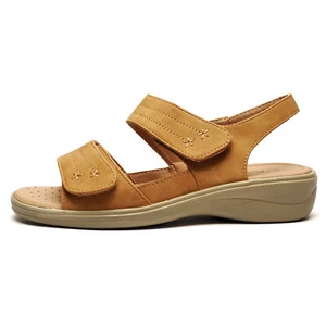 Boulevard Cereza Mujer Playa Moda Sandalias Casual Beige - Imagen 1 de 1