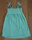 Juicy Couture Girls Mint Green Terry Cloth Dress Size M VGUC
