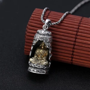Small Pendant Buddhist Articles Pendant Decoration Accessories Bodhisattva - Picture 1 of 5