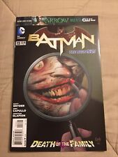 Batman #13 Joker Variant Death of the Family Greg Capullo Art New 52 DC 2012