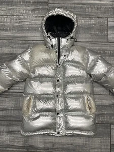Chaqueta Aritzia TNA Super Puff Plateada Talla XXS Mujer - Imagen 1 de 18