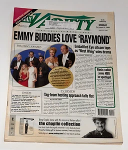 Daily Variety 2003 Sept 22 Everybody Loves Raymond Emmy Awards Horror Channel - Picture 1 of 6