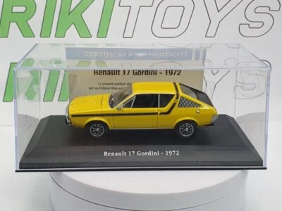 Renault 17 Gordini TS Atlas 1/43 Giallo 1972 - Immagine 1 di 3