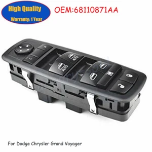Interruptor de elevación de ventana eléctrico maestro para Dodge Chrysler Grand Voyager 68110871AA - Imagen 1 de 14