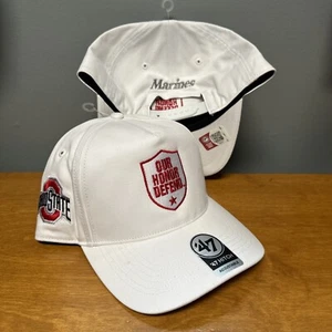 Ohio State Buckeyes NCAA '47 Brand Hitch “Our Honor Defend - Marines” Snapback - Picture 1 of 8