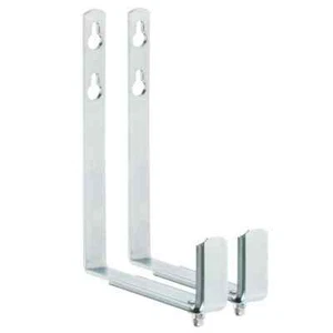 Blumenkastenhalter für die Wandmontage, verzinkt, 2er Set Halterung Pflanzen neu - Imagen 1 de 1