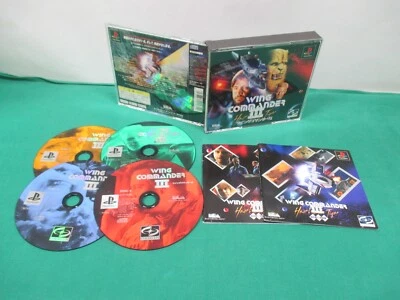 PlayStation -- Wing Commander 3 -- PS1. JAPAN. GAME. work. 16469 - Image 1 of 4