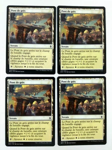Mtg Magic Playset 4x Sandstone Bridge The Battle of Zendikar Exc Vf - Picture 1 of 2