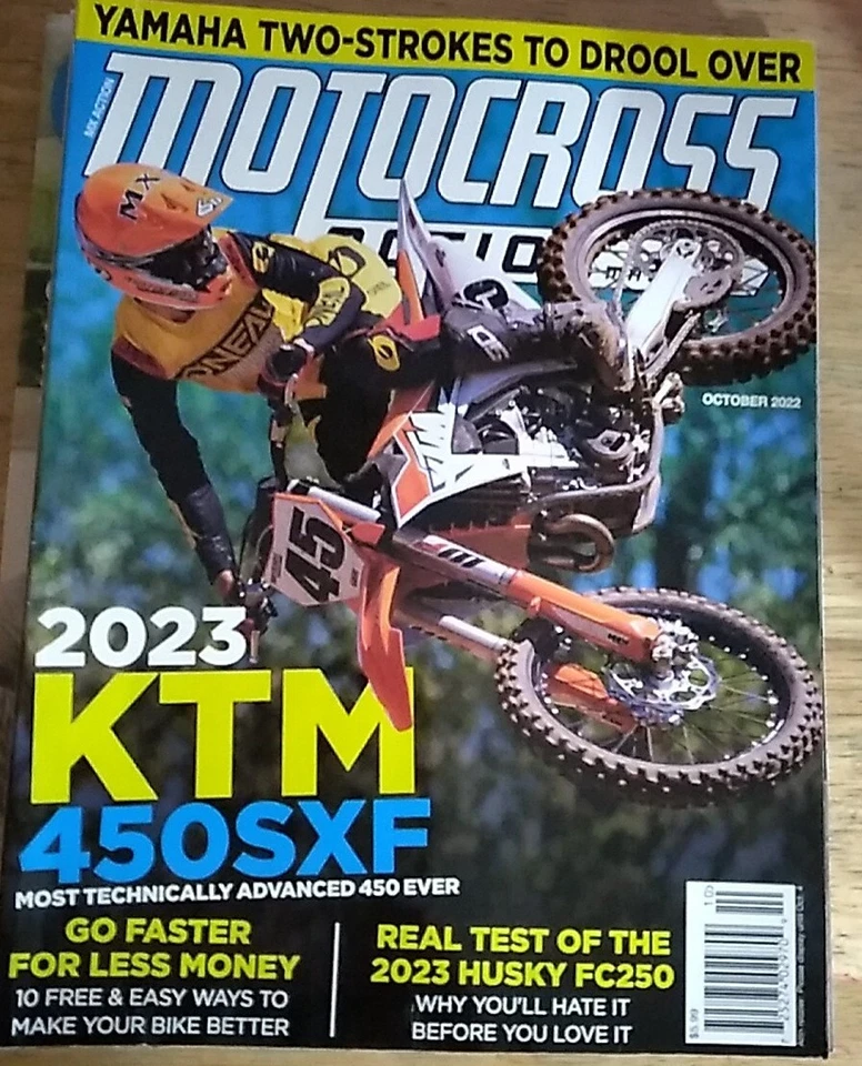 Motocross Action Magazine February 2020 Man Made Monster Face off 500cc 2 Stroke