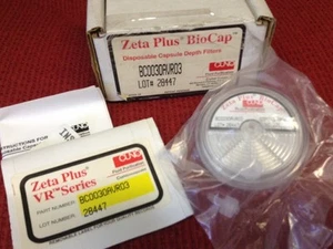 Cuno - Fluid Purification - Zeta Plus BioCap - Catalog #BC0030AVR03 - NEW - Picture 1 of 3