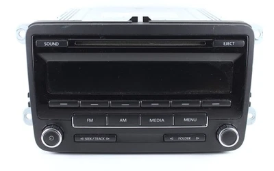 VW Volkswagen Passat Jetta Beetle OEM Radio 5N0035164 - Image 1 of 4