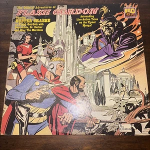 FLASH GORDON OFFICIAL ADVENTURES LP*  AL WILLIAMSON ART**1966**CH-1028*** MT-EX - Picture 1 of 5