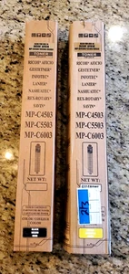 NEW Toner Cartridges Generic Ricoh MP C6003 C6004 C5503 C4504 C4503 Blk & Yellow - Afbeelding 1 van 3