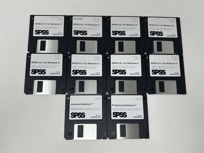 SPSS Graduate Pack Statistical Analysis Software, Advanced Windows Version 6.14 - Image 1 of 4