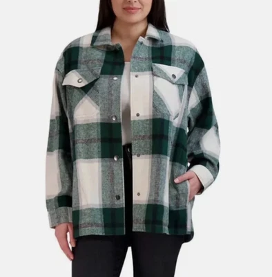HFX Ladies' Relaxed Fit Warm Shell Shirt Jacket - Casual, Stylish Outerwear - Image 1 of 3