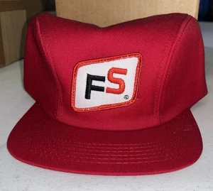 Vintage FS  Seed Winter Trapper Hat Flaps K-Brand Fleece Fitted Size 7 NEW - Picture 1 of 4
