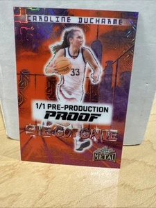 Caroline Ducharme 2024 Leaf Women Of Sports Red Mojo Pre Production Proof 1/1 - Picture 1 of 2