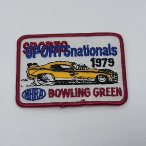Vintage NOS 1979 NHRA Annual Sports Nationals Bowling Green KY Racing Patch - Picture 1 of 2
