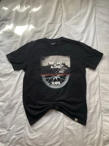 Carhartt T-shirt Black Graphic Size L - Imagen 1 de 8