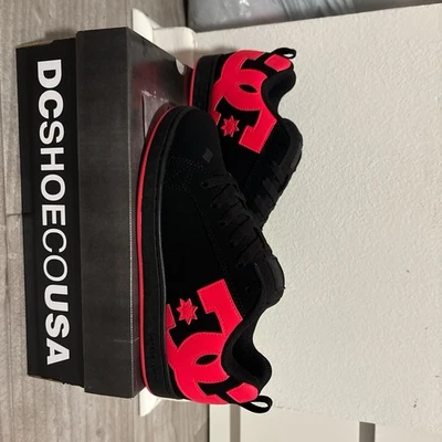 Brand New DC Women’s Shoes Size 7 black/hot pink With Box - Image 1 of 4