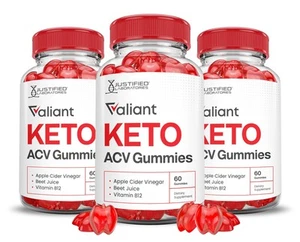 3 Pack Valiant Keto ACV Gummies Advanced Formula 1000MG Valant Keto Gummies A... - Picture 1 of 7