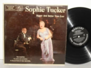 SOPHIE TUCKER Bigger And Better Than Ever LP VG+ Mercury 1956 MG20267 - Imagen 1 de 1