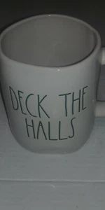 Rae Dunn New Deck The Halls Mug - Picture 1 of 9