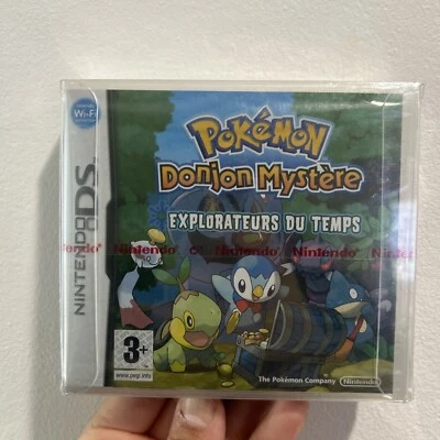 Pokemon Mystery Dungeon: Explorers of Time French Version SEALED - Image 1 of 4