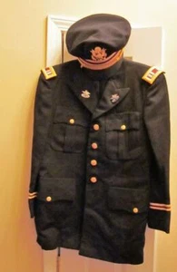 VINTAGE 173RD AIR FORCE  BRIGADE SUPPORT BATTALION "TO OUR UTMOST" CAP'S UNIFORM - Picture 1 of 10