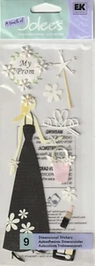 Vintage Touch of Jolee's HER PROM Theme 3-D Stickers 64468 FAST FREE ship! - Picture 1 of 1