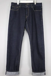 BRIONI Made in Italy Selvedge Navy Denim Jeans Herren Größe 36x35 - Bild 1 von 24