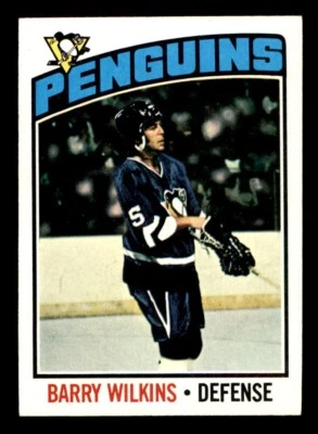 1976 Topps Hockey #102 Barry Wilkins EX - Image 1 of 2