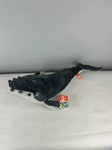 Humpback Whale soft plush toy 18" stuffed animal Cuddlekins Wild Republic W Tags - Picture 1 of 5