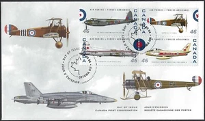🍁Canada   #1808 abef    "CANADIAN AIR FORCE"    Brand New  1999 First Day Cover - Picture 1 of 2