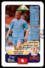 Subbuteo Squads 1995-1996 David Burrows (Coventry City) No. 83