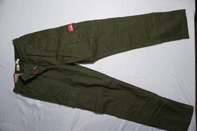 Levi's Youth Boy's Drawstring Waistband Tapered Leg Twill Cargo Pockets Pant - Image 1 of 4