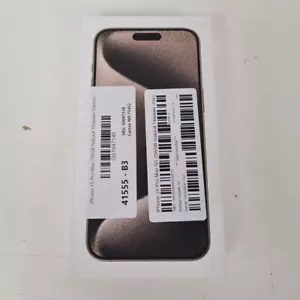 *EX-DEMO* Apple iPhone 15 Pro Max (256GB, Natural Titanium) - *B-GRADE* - Picture 1 of 11