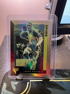 Lonnie Walker IV 2020-21 Panini Flux Basketball Silver Prizm Card #162 Spurs