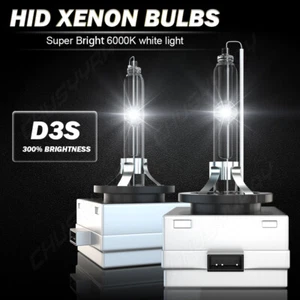 2 Pcs New HID Xenon HID D3S Headlight Bulb for 2011-2015 Jaguar XJ XJR - Picture 1 of 10